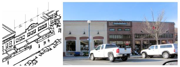 Figure 36. Storefront Articulation Examples