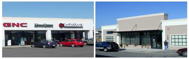Figure 15.340.020. Examples of commercial architecture that would not be appropriate for a home occupation in a residential zone.