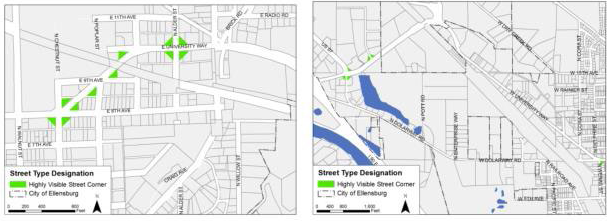 Figure 15.530.040(D)(2). Designated high visibility street corners (continued).