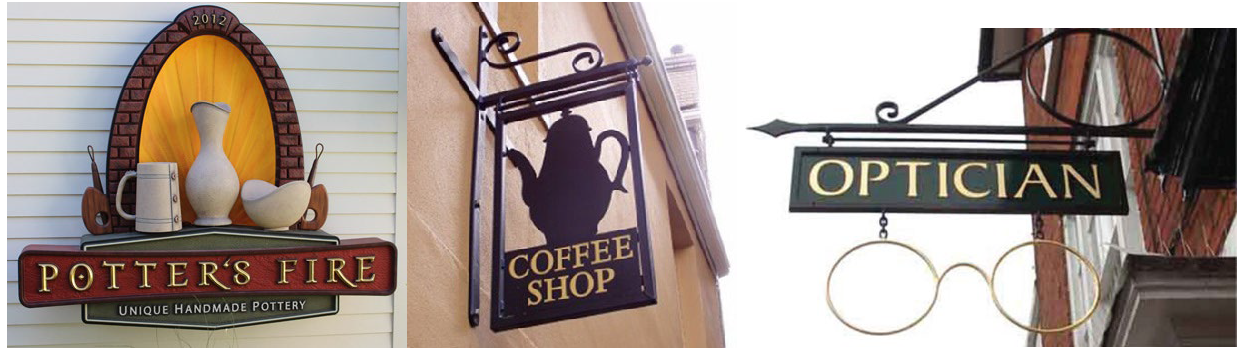 Figure 6-V: Copy and Lettering Style