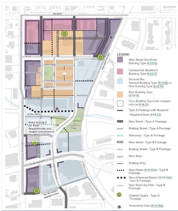 Figure 14-1. Regulating Plan: Boulder Junction Phase I