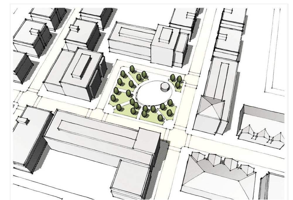 Figure 14-19. Example of a Plaza