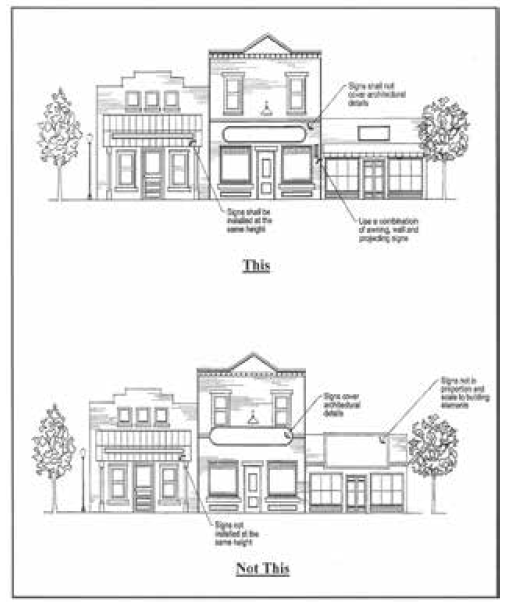 Figure 16-8-1. Signs and architectural details