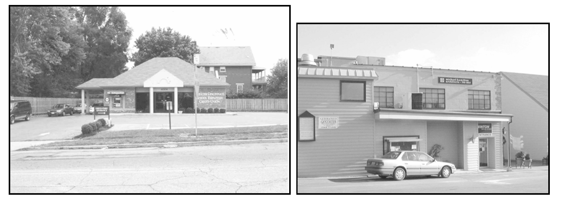 Figure 1419-13 Drive-In and Drive-Through Example
