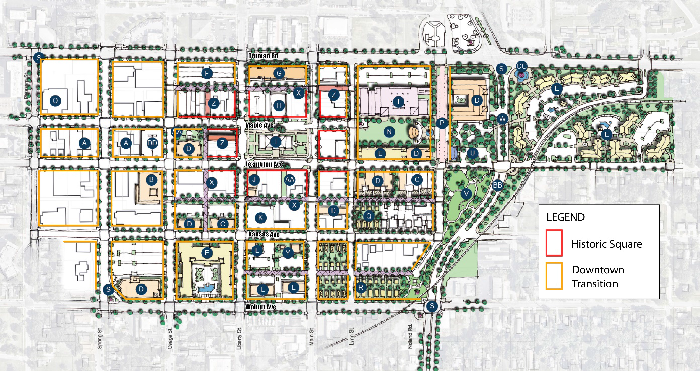 Map 901-2. Frontage Areas Map
